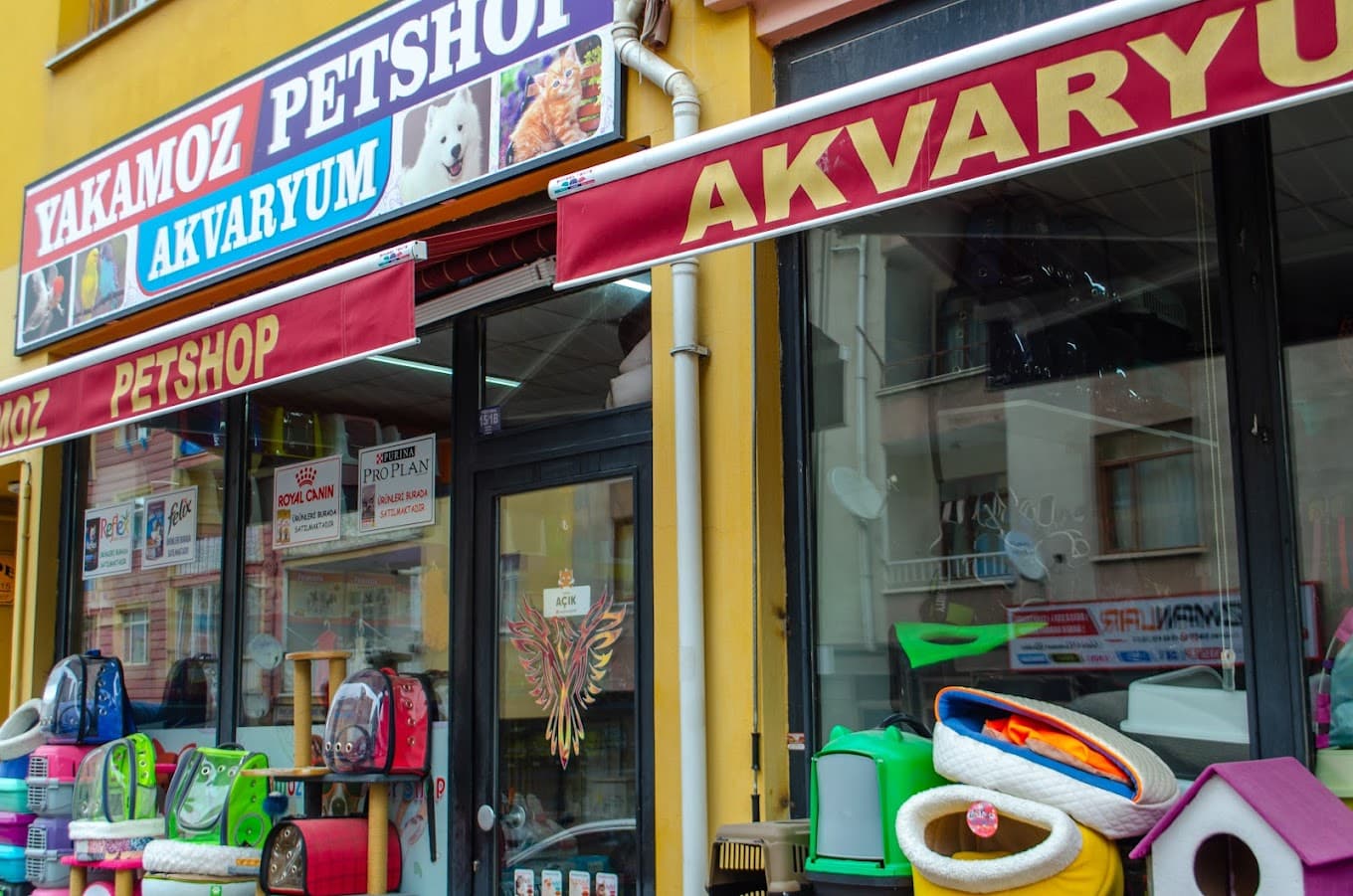Yakamoz Akvaryum & Petshop ikinci dış cephe çekimi